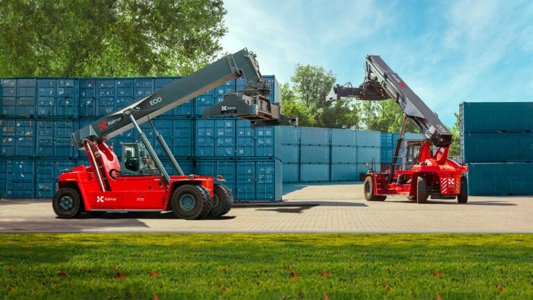 Eco Reach Stacker: For Container and Industrial Handling