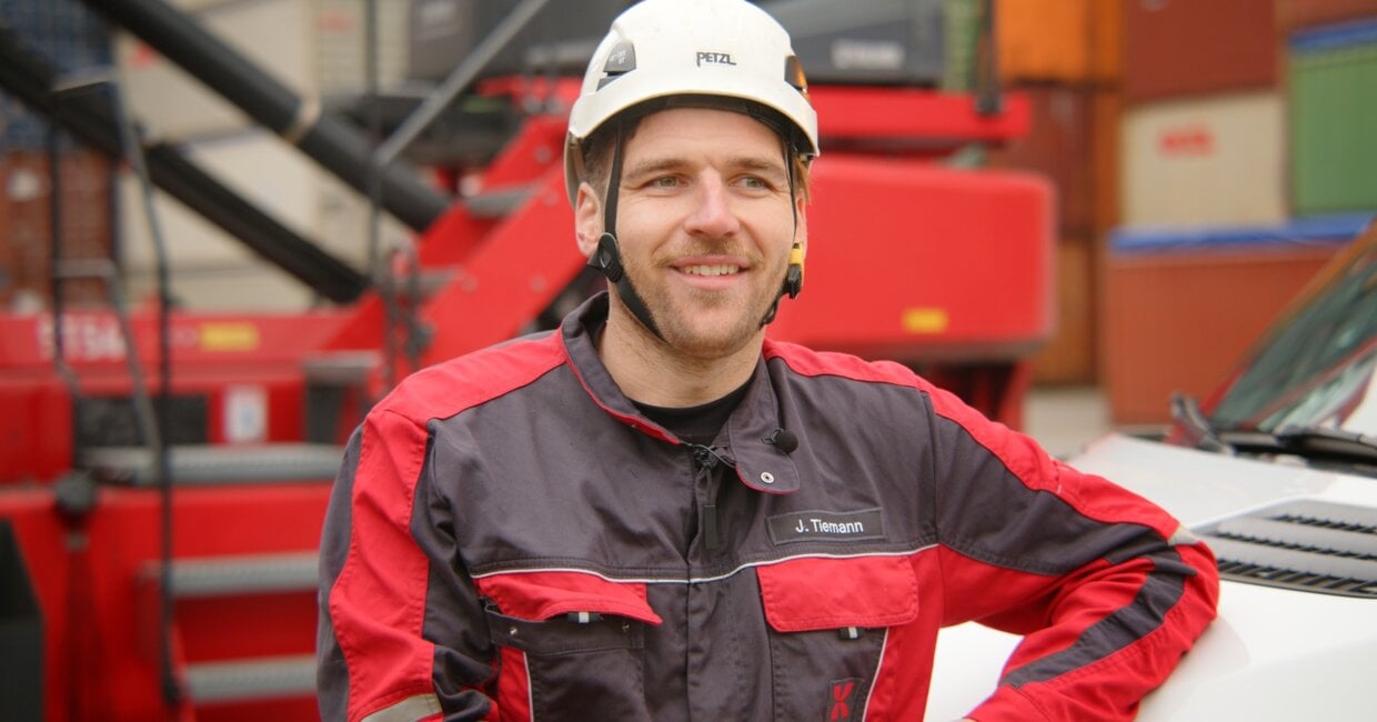 Kalmar Service Hero: Jannik Tiemann from Germany